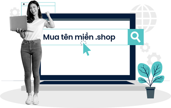 Tên miền .shop - Gọi tên cửa hàng của bạn trên Internet!