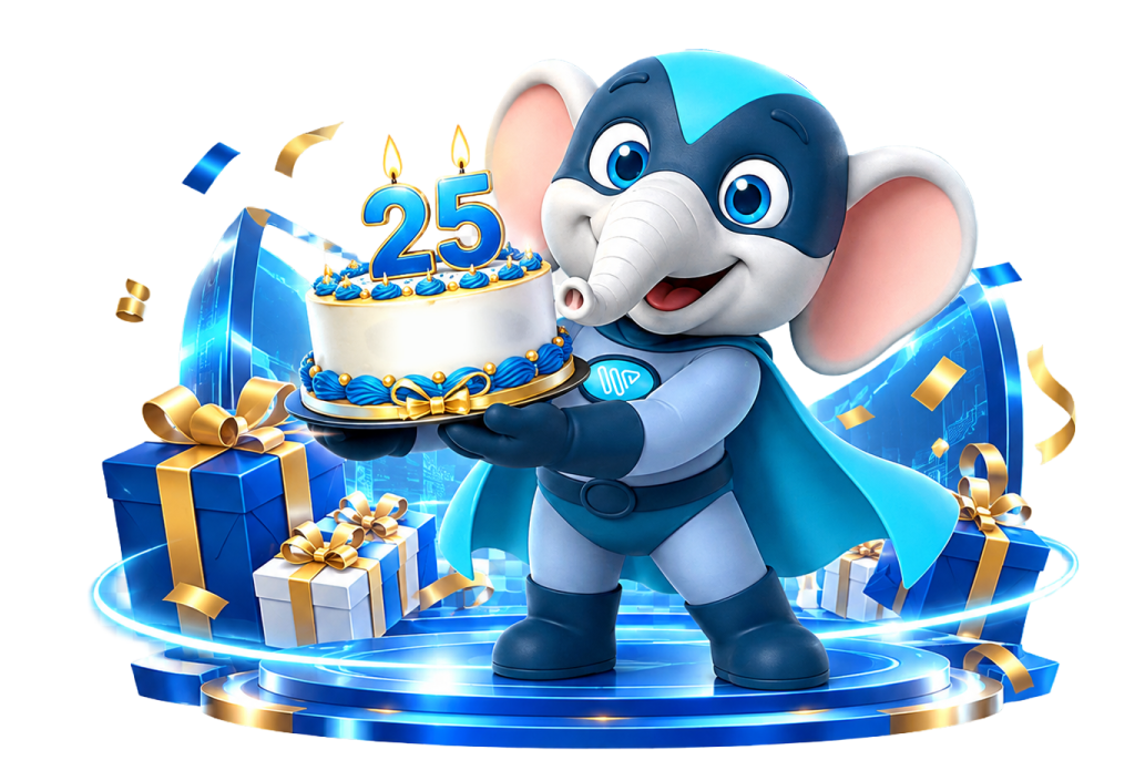 Nhân Hòa mascot mừng sinh nhật 25 năm
