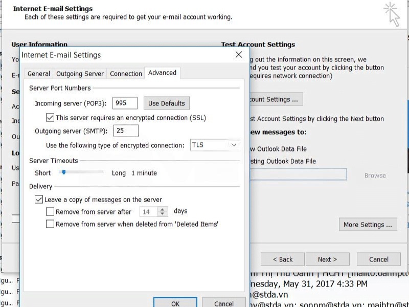 Hướng dẫn các cách đăng nhập mail công ty trên Outlook trên máy tính