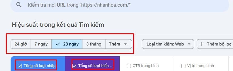 check traffic của website
