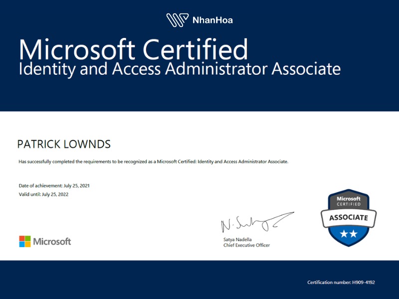 Microsoft Cloud Certification
