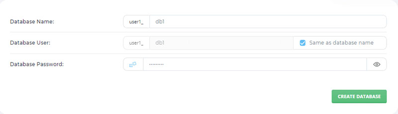 Cách tạo Database trong DirectAdmin bước 3