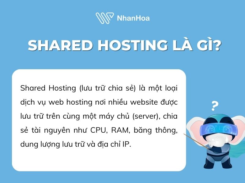 Định nghĩa về Shared Hosting là gì?