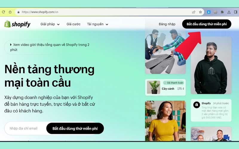 Shopify là gì? Cách tạo website bán hàng với Shopify [CHI TIẾT]