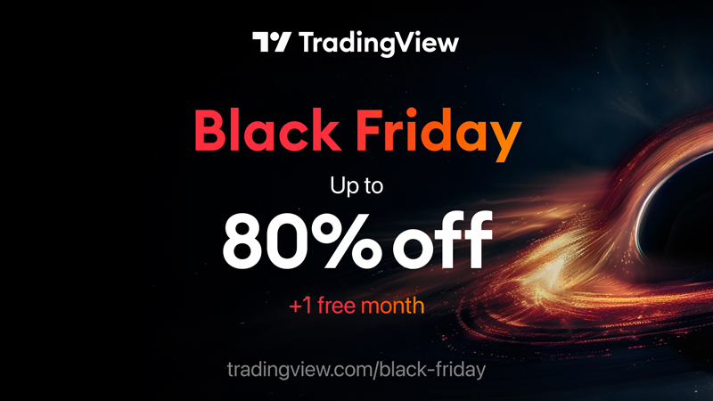 Ưu đãi Black Friday trên TradingView