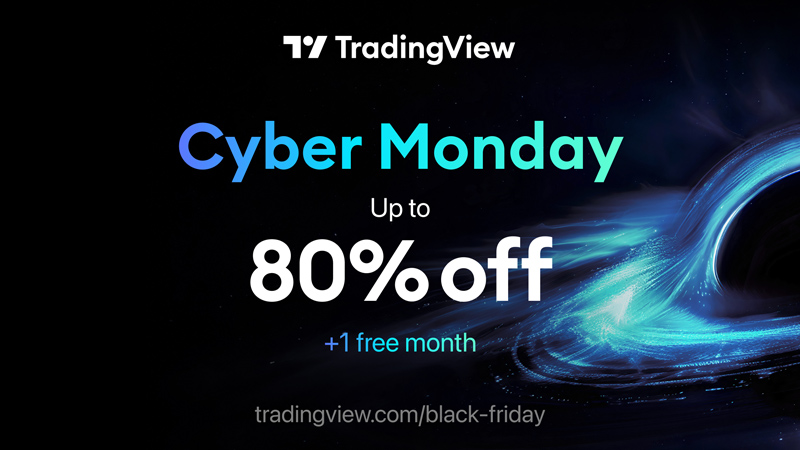 Cyber Monday trên TradingView 
