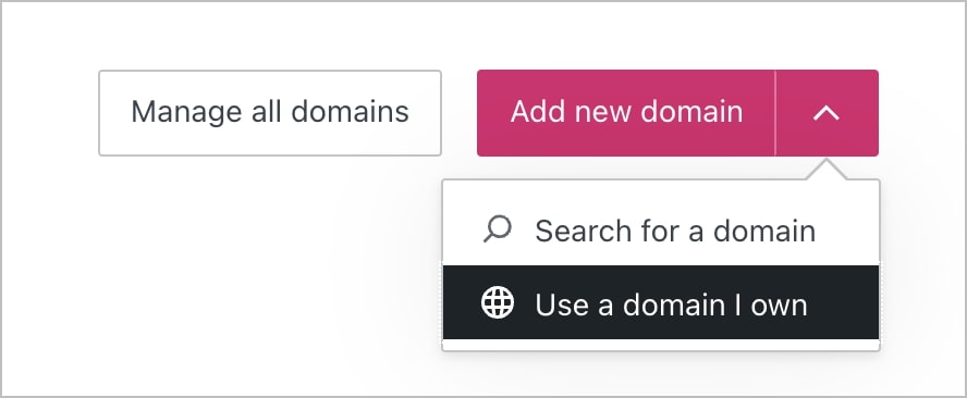 add tên miền vào wordpress