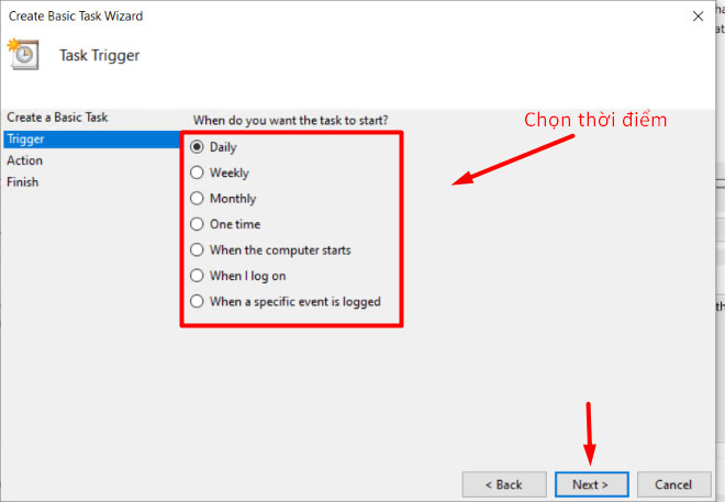 Cách tạo Cronjob trên Windows bằng Task Scheduler CHI TIẾT TỪNG BƯỚC