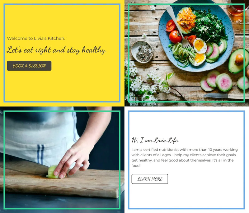 Website layout