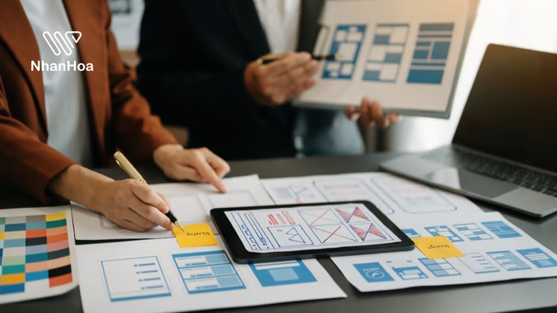 các bước thiết kế trang web