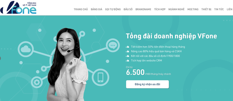 kích thước website