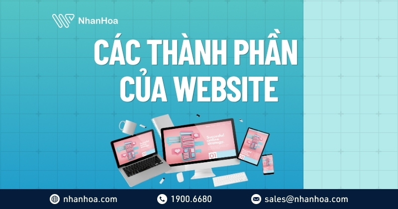 các thành phần của website