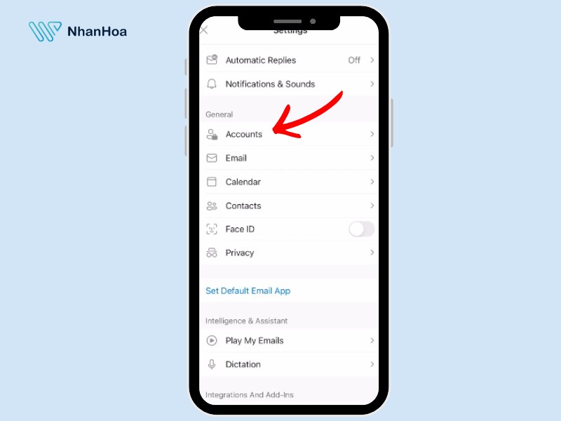 Cách đăng xuất Outlook