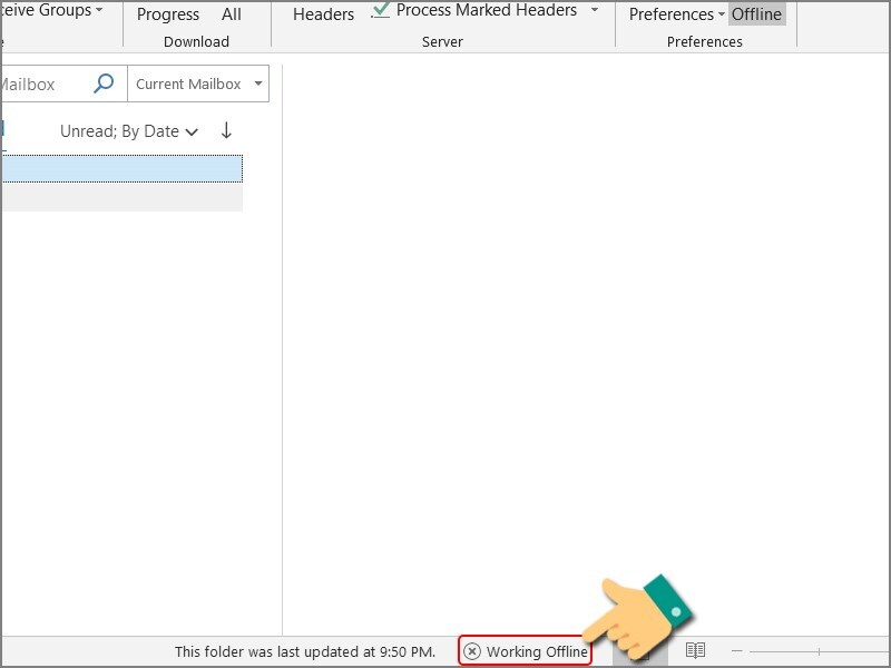 9 cách khắc phục Outlook không nhận được mail nhanh chóng