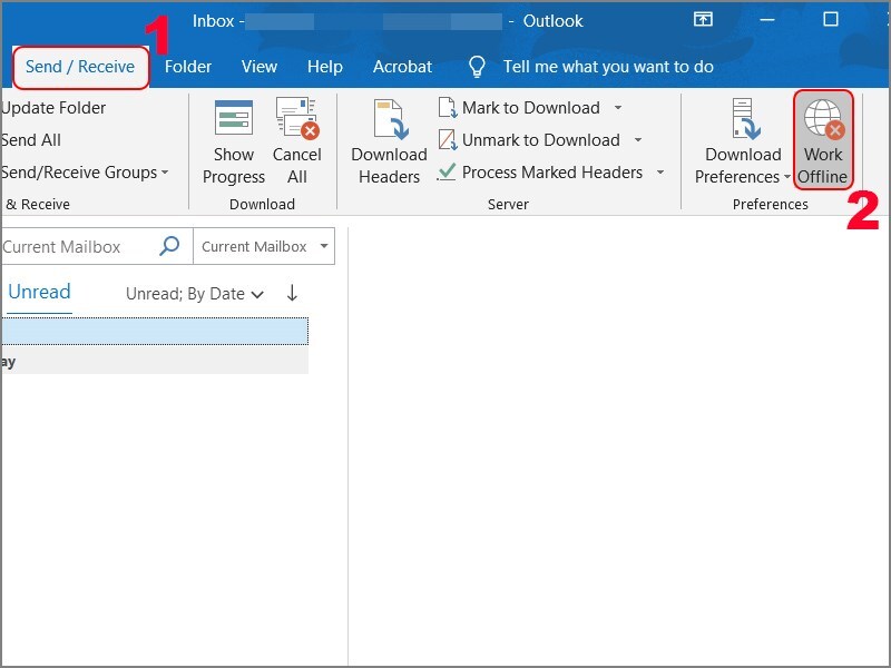 9 cách khắc phục Outlook không nhận được mail nhanh chóng