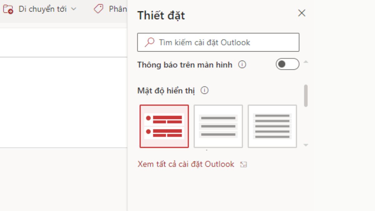 Cách recall email Outlook trên Desktop