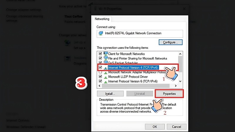 Cách thay đổi DNS 8.8.8.8 trên Windows 10