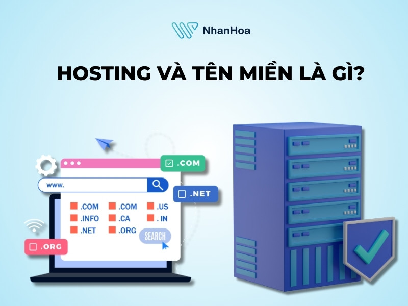 cách trỏ tên miền về hosting