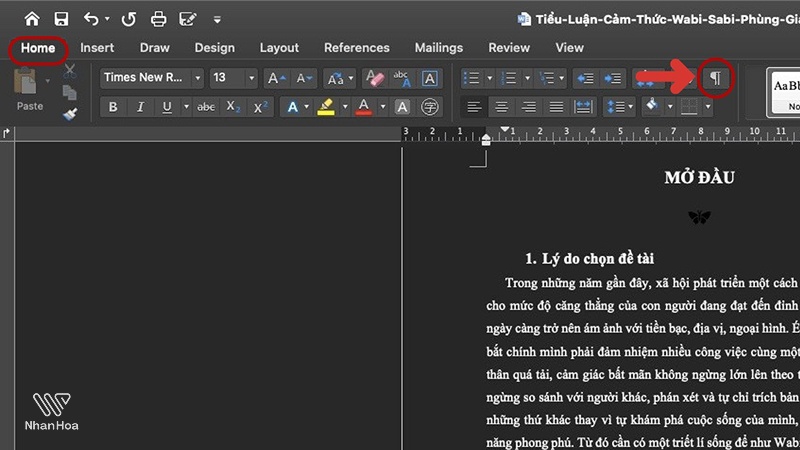Hướng dẫn xóa trang trắng trên các nền tảng macOS