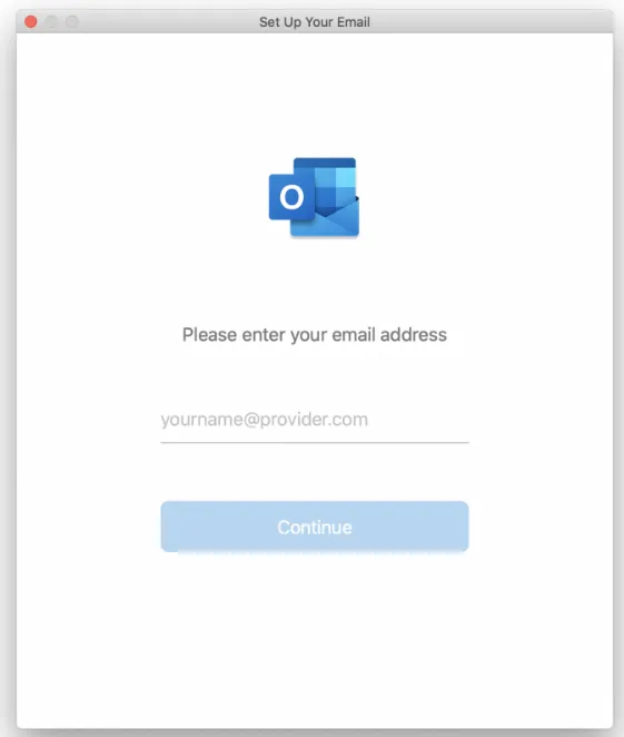 cài đặt email outlook