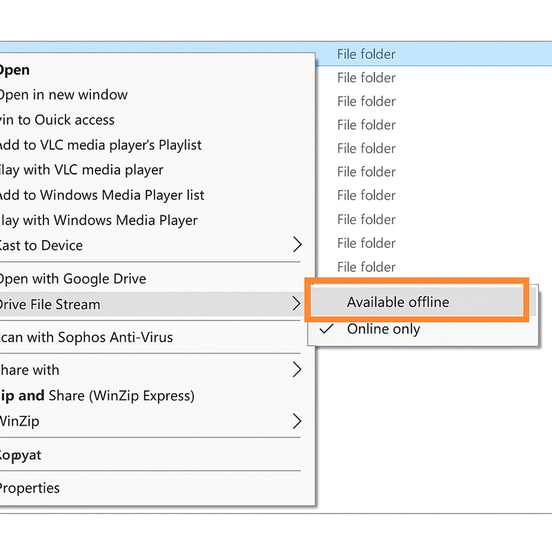 Cài đặt Google File Drive Stream