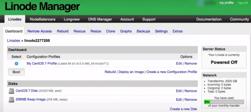 Linode VPS