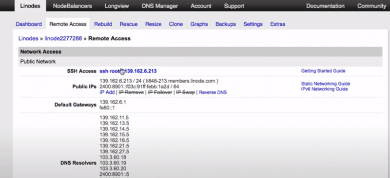 Linode VPS