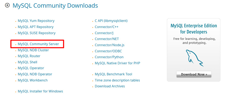 Cài đặt MySQL Server