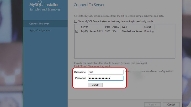 Cài đặt MySQL Server
