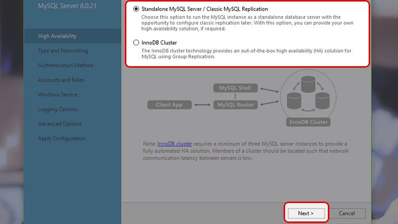 Cài đặt MySQL Server