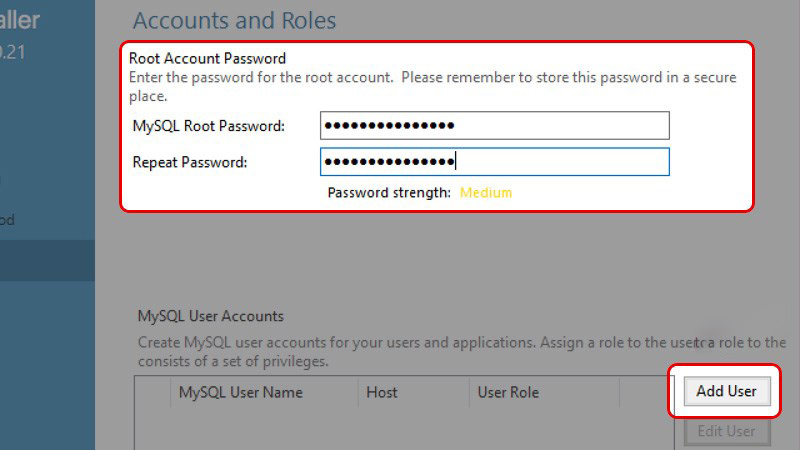 Cài đặt MySQL Server