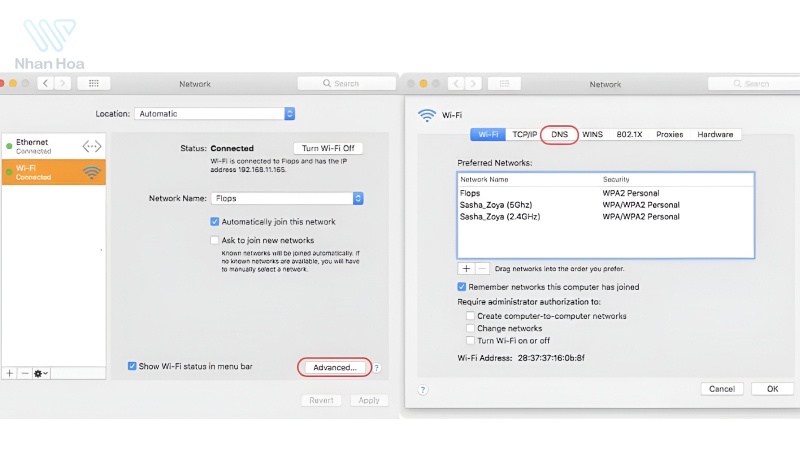 Cài đặt trên các thiết bị thuộc hệ điều hành MacOS