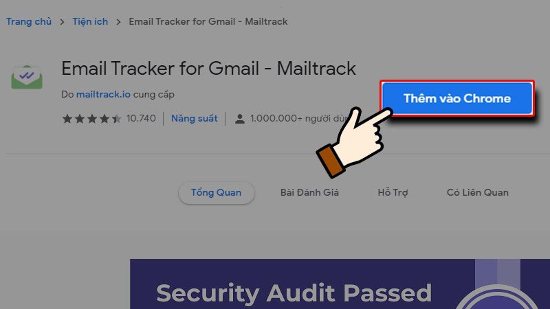 Cách cài Mailtrack trên máy tính