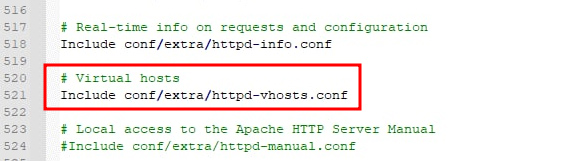 Cấu hình Virtual Host trên XAMPP