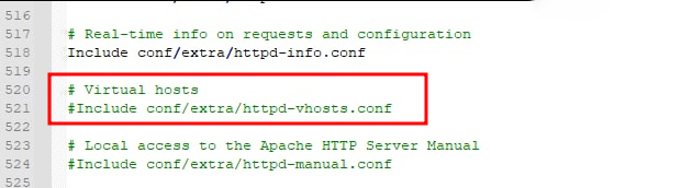 Cấu hình Virtual Host trên XAMPP