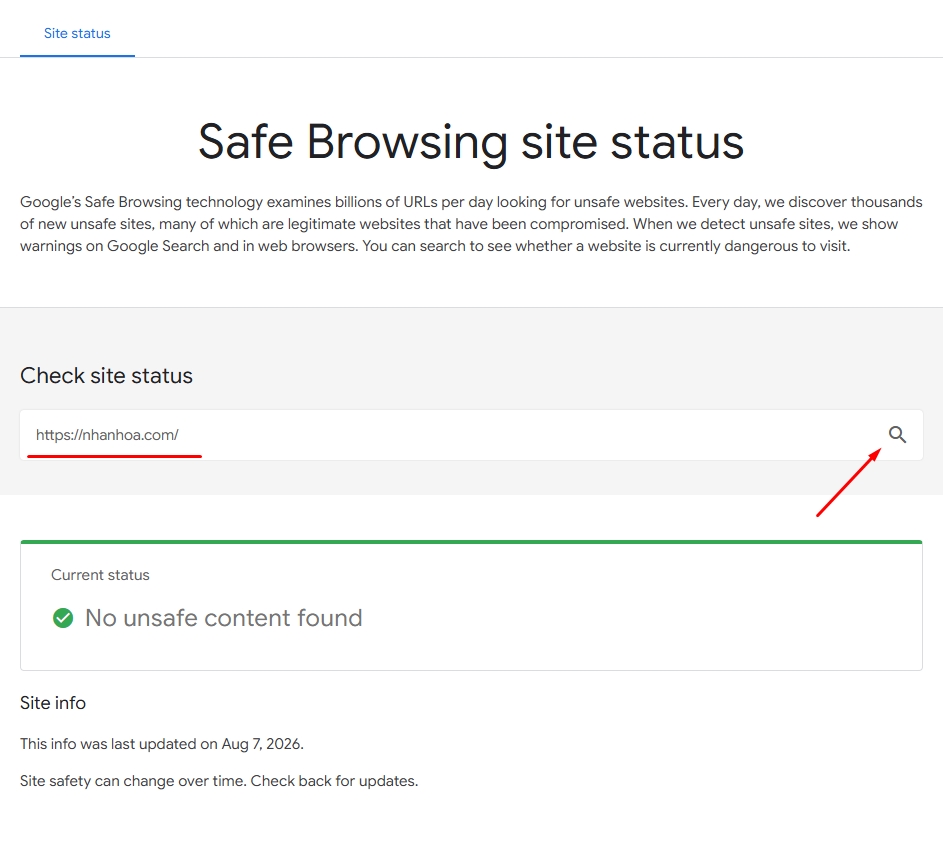 check website trust