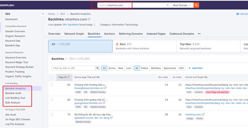 Link building là gì