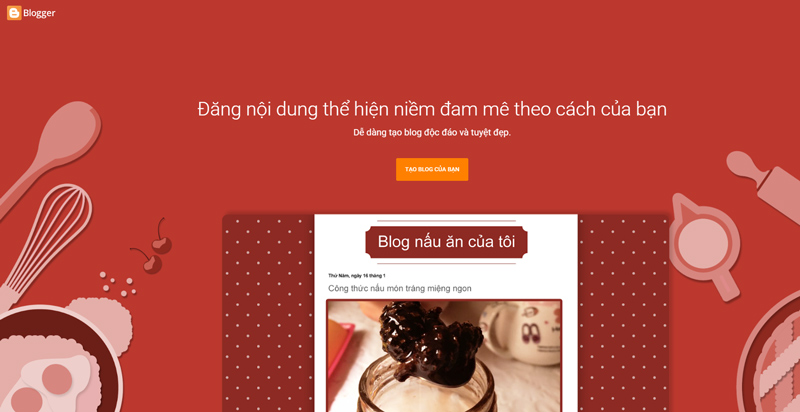 Cách tạo website