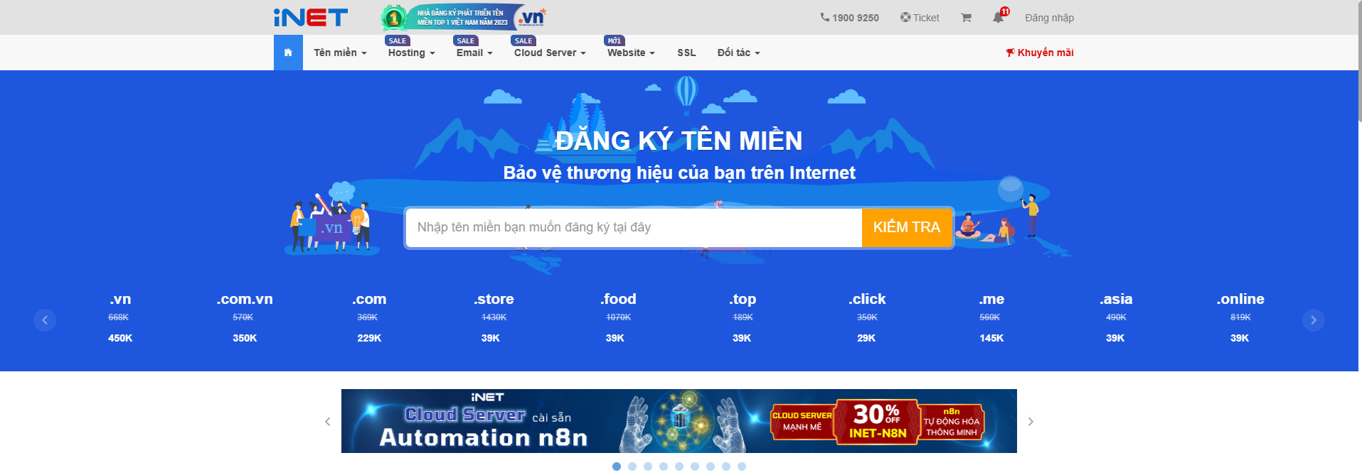 hosting Việt Nam Inet