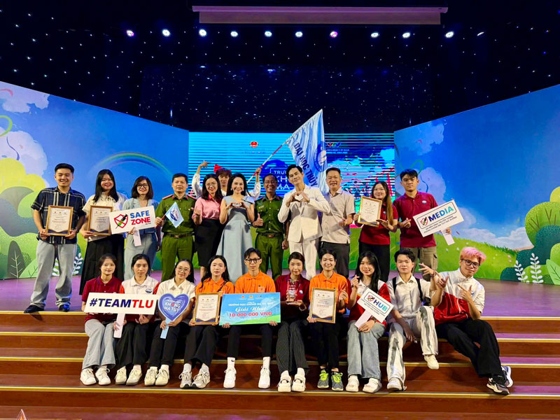 Đại học Thủy Lợi chiến thắng cuộc thi Trường học không ma túy