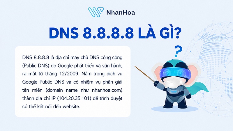 dns 8.8.8.8 là gì