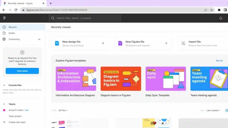 Hướng dẫn đăng ký và cách sử dụng Figma cho người mới