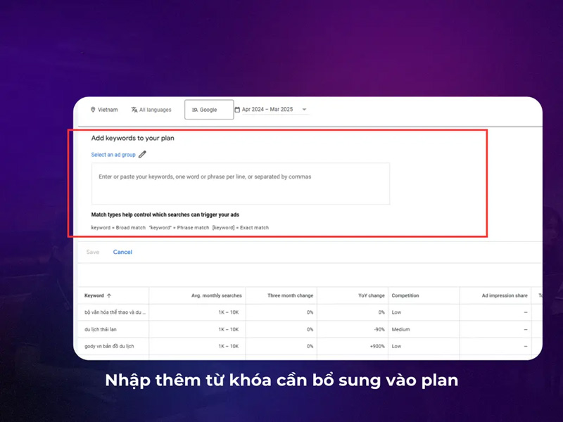 Cách xem chỉ số Search Volume chính xác