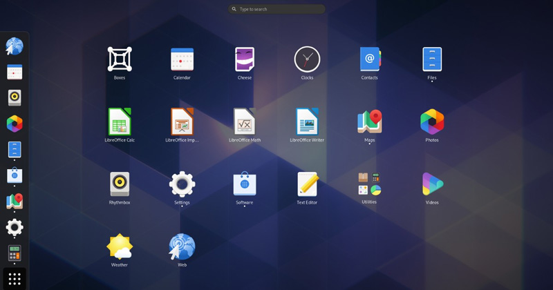 GNOME Shell trên Linux Desktop