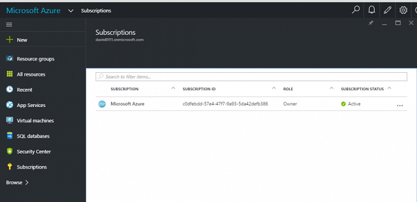 sử dụng Microsoft Azure