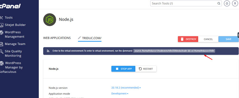 Cài đặt n8n trên cPanel