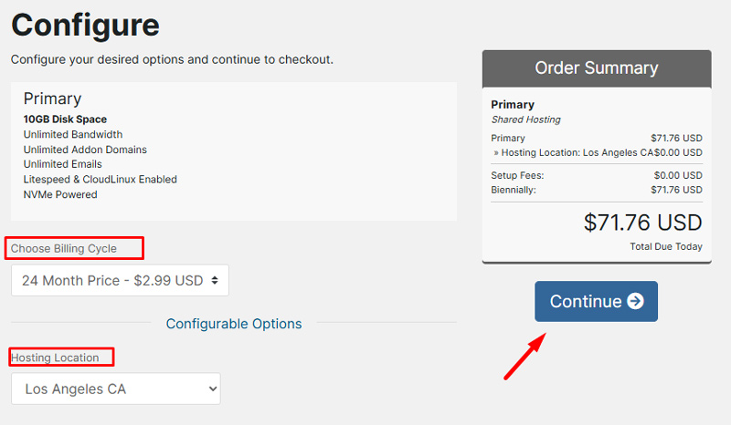 Hướng dẫn mua hosting HawkHost