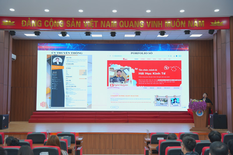 Hướng dẫn sinh viên ứng dụng tên miền và website xây dựng thương hiệu số