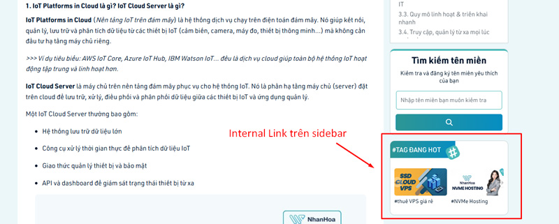Internal link là gì? Cách tạo link nội bộ tăng sức mạnh SEO