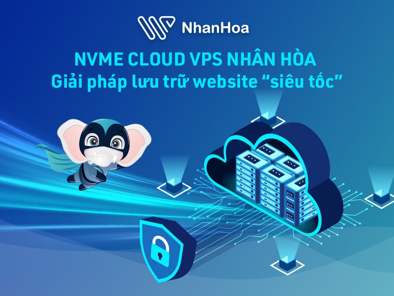 NVMe Cloud VPS Nhân Hòa – Giải pháp lưu trữ website siêu tốc 